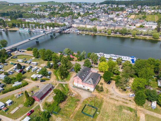 Reserviert ! Rarität: ROTHAUS + Idyllische Lage direkt an der Mosel /Grenze zu Remich Luxemburg + wunderschönes Panoram…