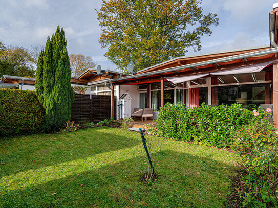 Gemütliche Ferienwohnung / Reihenhaus mit zwei Schlafzimmern, Terrasse und eigenem Garten in Cismar