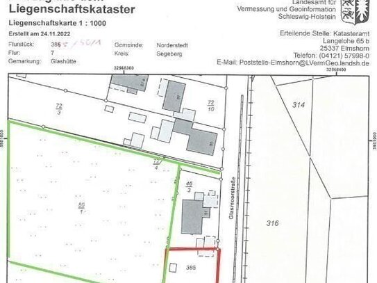 Einfamilienhaus Grundstück mit großer Fläche zur landschaftlichen Nutzung ( 5700 m² )