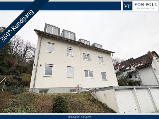 Schicke Eigentumswohnung mit Balkon und Garage in Siegen-Bürbach