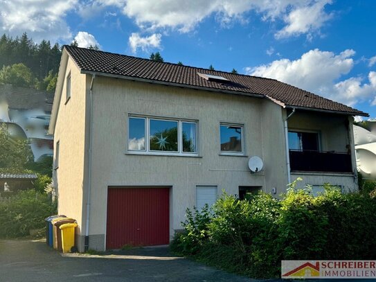 Einfamilienhaus mit großem, ebenem Grundstück im Zentrum von Bad Laasphe zu verkaufen.