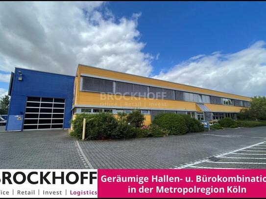 Exklusiv über Brockhoff | Gewerbegebiet Weilerswist | ca. 3.600 m² Logistikhalle