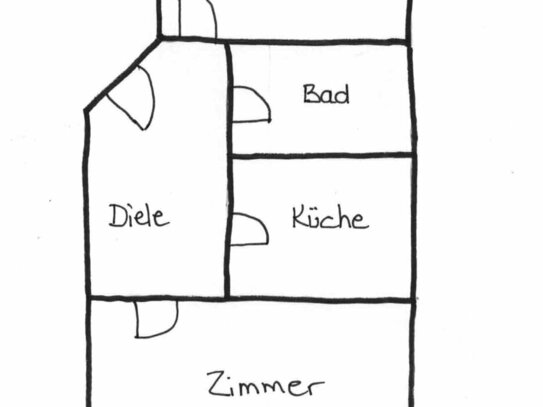 Gut geschnittene 2-Zimmerwohnung – Erkrath-Hochdahl!