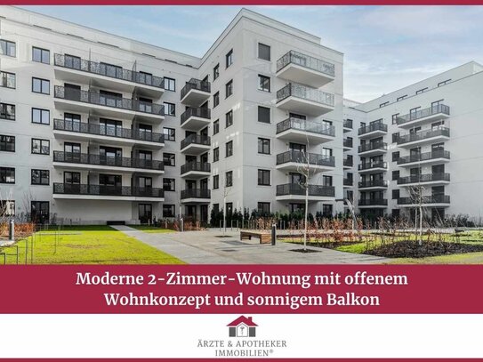 Moderne 2-Zimmer-Wohnung mit offenem Wohnkonzept und sonnigem Balkon!