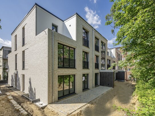 Hofgarten Winterhude - Dachterrasse in der Stadt!