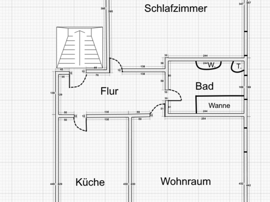 Gemütliche, helle Dachgeschosswohnung in Dortmund-Hombruch