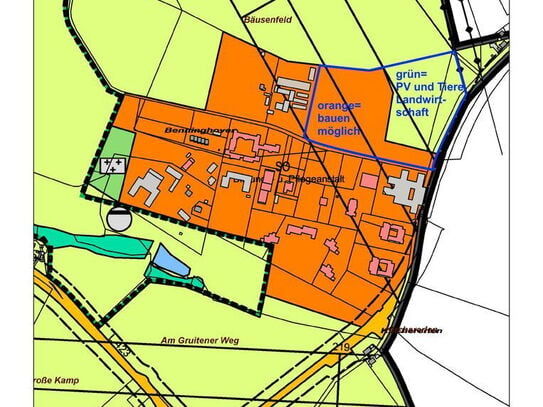 29.000m2 oder 58.0000m2 Baugrundstück in Mettmann Grenze Düsseldorf nur Pflege und Bildung erlaubt