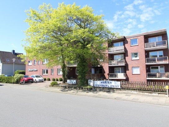 Charmante 2-Zimmer Ferienwohnung in gutem Zustand und 2 Balkone - ca. 500 m zum Sandstrand von Döse