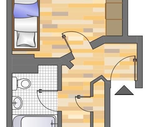 1-Zimmer-Wohnung in Herne Sodingen