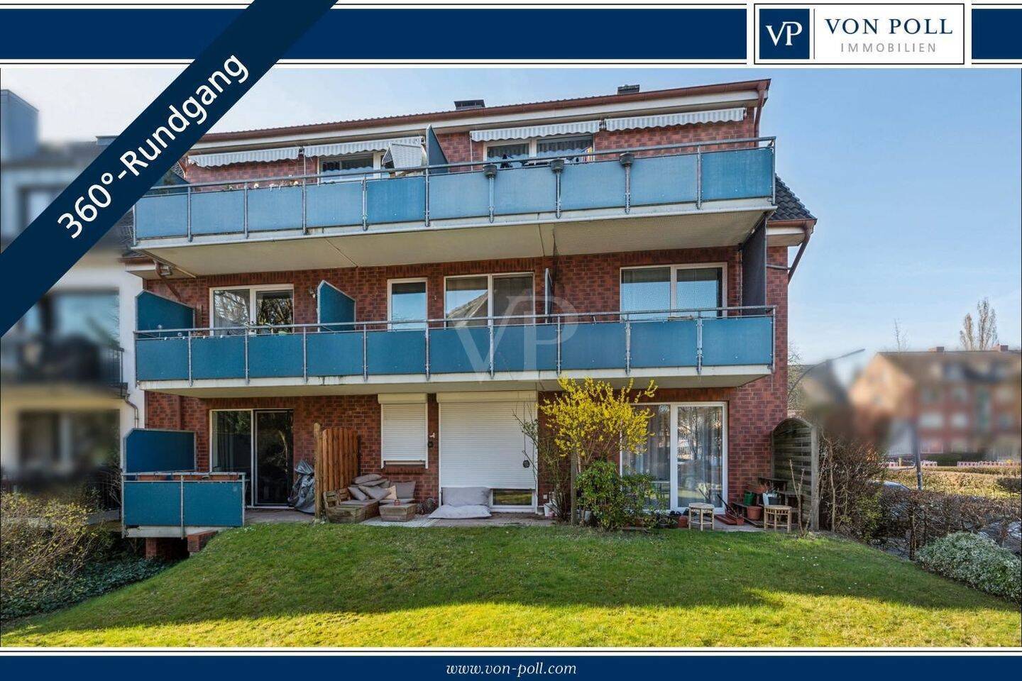 Kompakt. Komfortabel. Zuhause! 2-Zimmer-Wohnung mit Balkon in Tonndorf