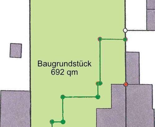 Kombipaket - Baugrundstück mit Doppelhaushälfte zu verkaufen