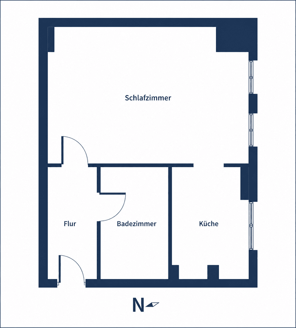 1zii-wohnung - Photo 1