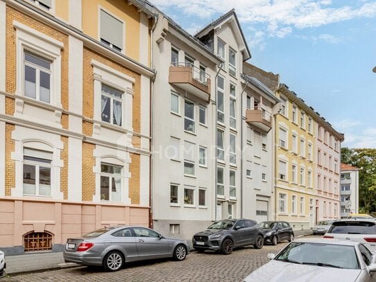 Zentrale 2-Zimmer-Wohnung auf der Mathildenhöhe inkl. Tiefgaragenstellplatz