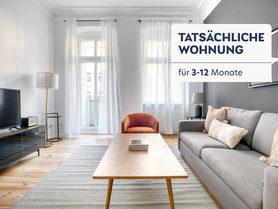 Wunderschön ausgestattete 3 Zimmer Wohnung in angesagten Bezirk mit vielen Ausgemöglichkeiten