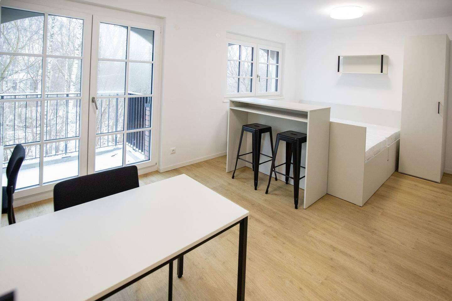 Möbliertes Apartment für 2 Personen mit Balkon im grünen Berlin-Pankow - Photo 1