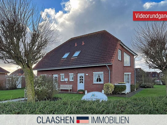 Norddeich erleben: Doppelhaus in Strandnähe