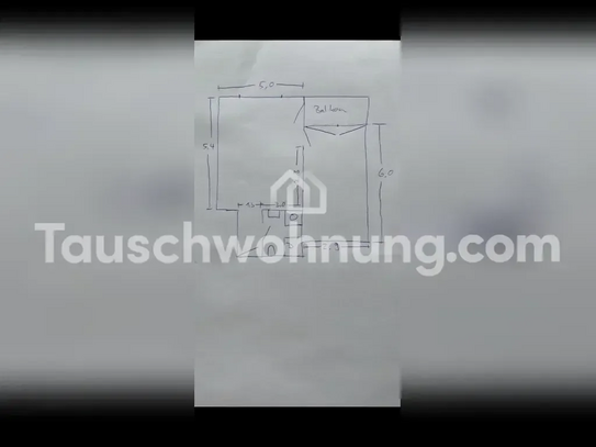 [TAUSCHWOHNUNG] Moderne Wohnung mit Balkon in Nippes