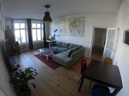 Spacious furnished apartment with iconic view in Friedrichshain