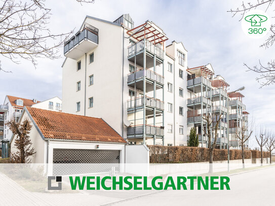 Kurzfristig beziehbar: Ideal geschnittene Wohnung mit großem Süd-Balkon und zwei TG-Stellplätze