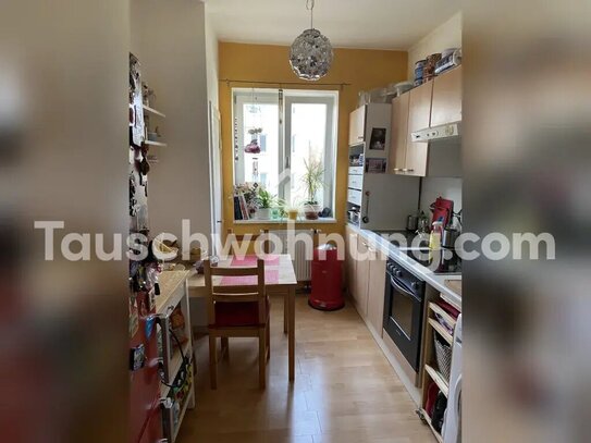 [TAUSCHWOHNUNG] 2 Zimmer Altbau-Wohnung mit 2 Balkonen in Stadtparknähe