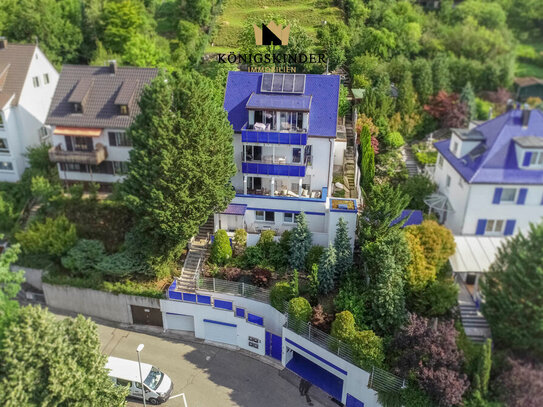 Exklusives Mehrfamilienhaus in traumhafter Aussichtslage in Hedelfingen mit einem Bauerwartungsland-Grundstück