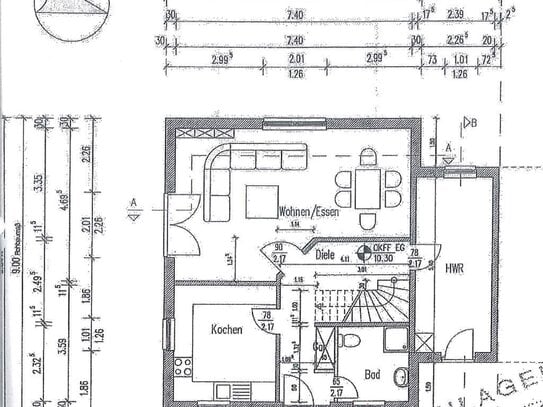 Komfortables Winkelhaus mit 7 Zimmern in Hamberge