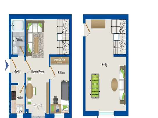 1,5-Zimmer-Gartenwohnung in sehr gefragter Lage von Obersendling, München