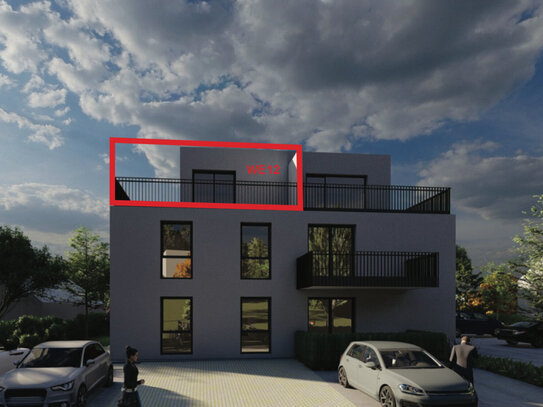 "Wohnen an der Saar" - Penthouse 2 ZKB mit Dachterrase