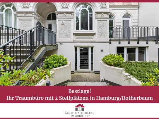 Bestlage! Ihr Traumbüro mit 2 Stellplätzen in Hamburg/Rotherbaum