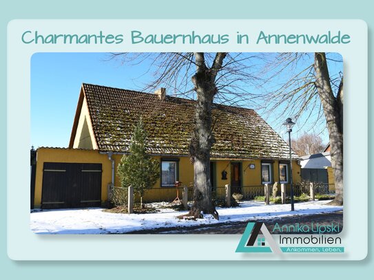 Uckermark - Charmantes Bauernhaus in Annenwalde!