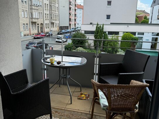 1-Zi.-Seniorenwohnung mit Balkon in ruhiger Anlage