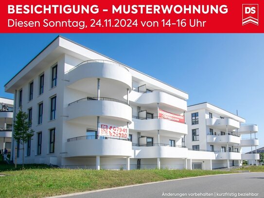 Neubau: Lichtdurchflutete 3½-Zimmer-Erdgeschoss-Wohnung