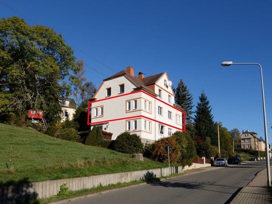 Etagenwohnung in ländlicher Lage