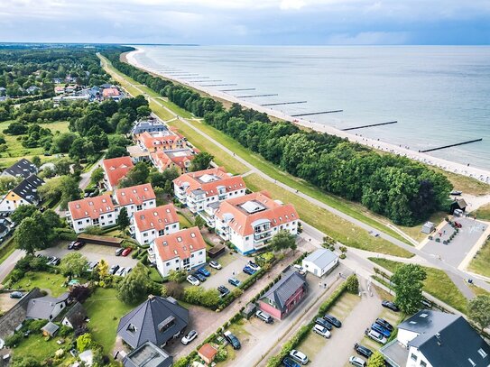 Stilvolle 2 - Raum Eigentumswohnung mit Meerblick im Ostseeheilbad Zingst!