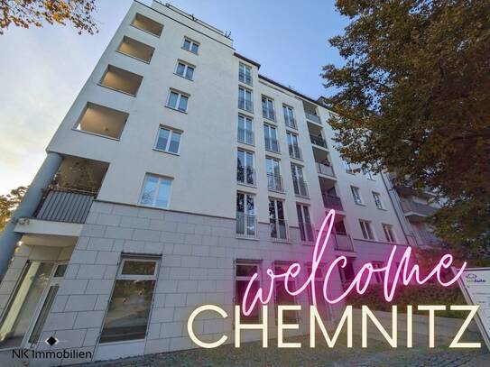 ++ exklusive Lage! schöne, neue 2-Raum Wohnung mit Balkon, Einbauküche & Stellplatz ++