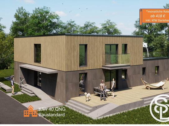 Neubauprojekt Wohnquartier Q40 Tröstau - moderne, energieeffiziente Wohnung - für Jung & Alt - für Menschen mit Mobilit…