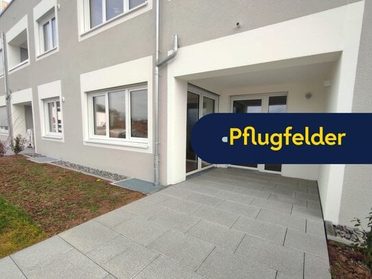 Erstbezug-Stilvolle 3-Zimmer Wohnung mit Garten und Terrasse