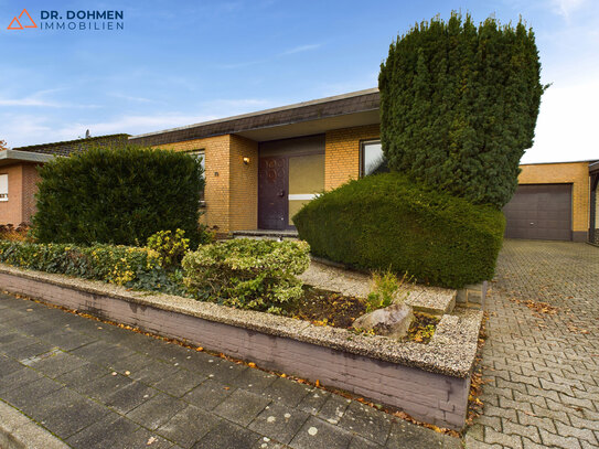 Solider Bungalow mit Garten und Garage in Feldrandlage von Heinsberg-Himmerich