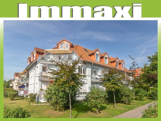 MARKKLEEBERG + 2 ZIMMER WOHNUNG MIETEN + BALKON + EINBAUKÜCHE