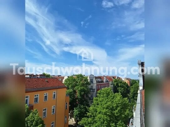 [TAUSCHWOHNUNG] Helle Dachgeschosswohnung - 2 Balkone - Tempelhofer Feld