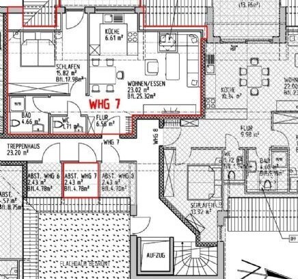 Energieeffiziente 2-Zimmer-Dachgeschosswohnung mit Balkon