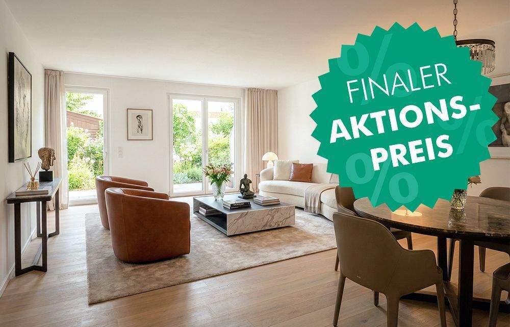 Zum Aktionspreis: große bezugsbereite 4,5-Zimmer Gartenwohnung