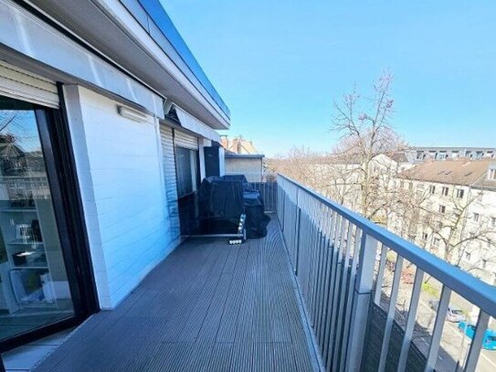 Dachterrasse lädt zum Grillen ein