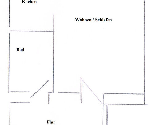 Charmante 1-Zimmerwohnung - Ideal für Studenten