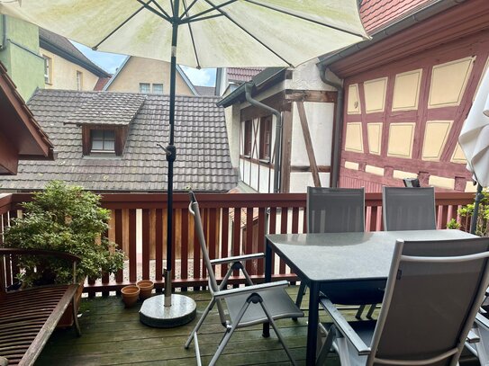 Idylle pur in Ettenheims Innenstadt - 4-Zimmer-Maisonettehaus mit Balkon