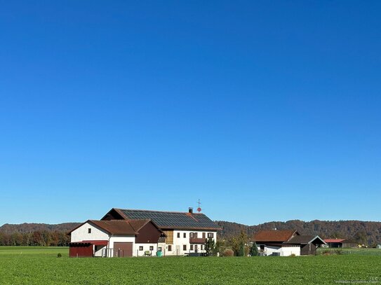 Schönes Bauernhaus - Bauernsacherl mit ca. 20.660 m² Grund in Alleinlage - Gemeindegebiet Haiming