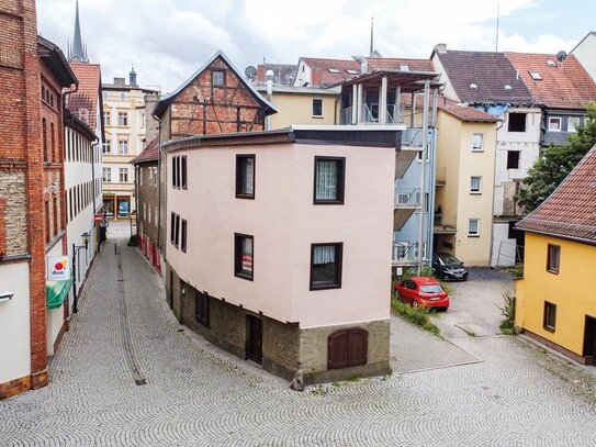 Stadthaus in der Innenstadt von Pößneck