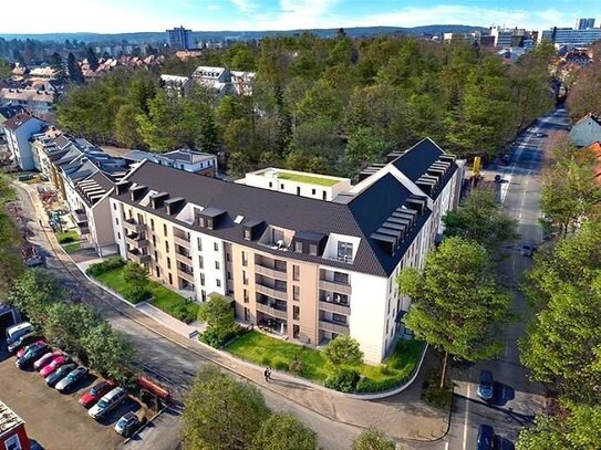 Zentrumsnahe Terrassenwohnung mit privatem Gartenanteil