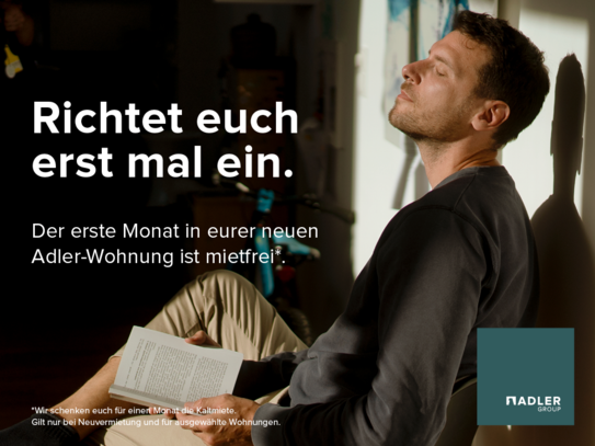 Die erste Miete geht auf uns - Helle und moderne 2-Zimmer-Wohnung - frisch saniert, sofort einziehen