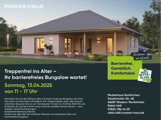 Barrierefrei & stilvoll - Ihr Bungalow in Saarlouis wartet!